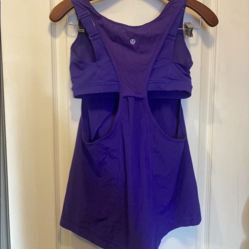 Lululemon royal plum tank size 6